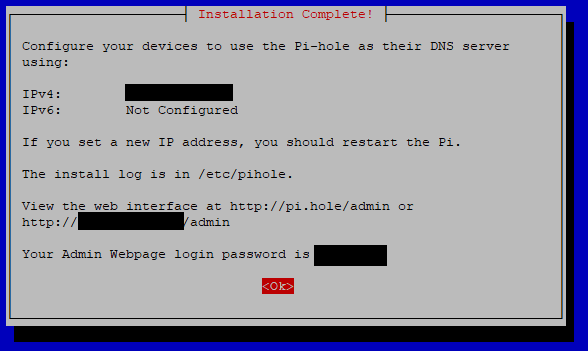 install finished dialog